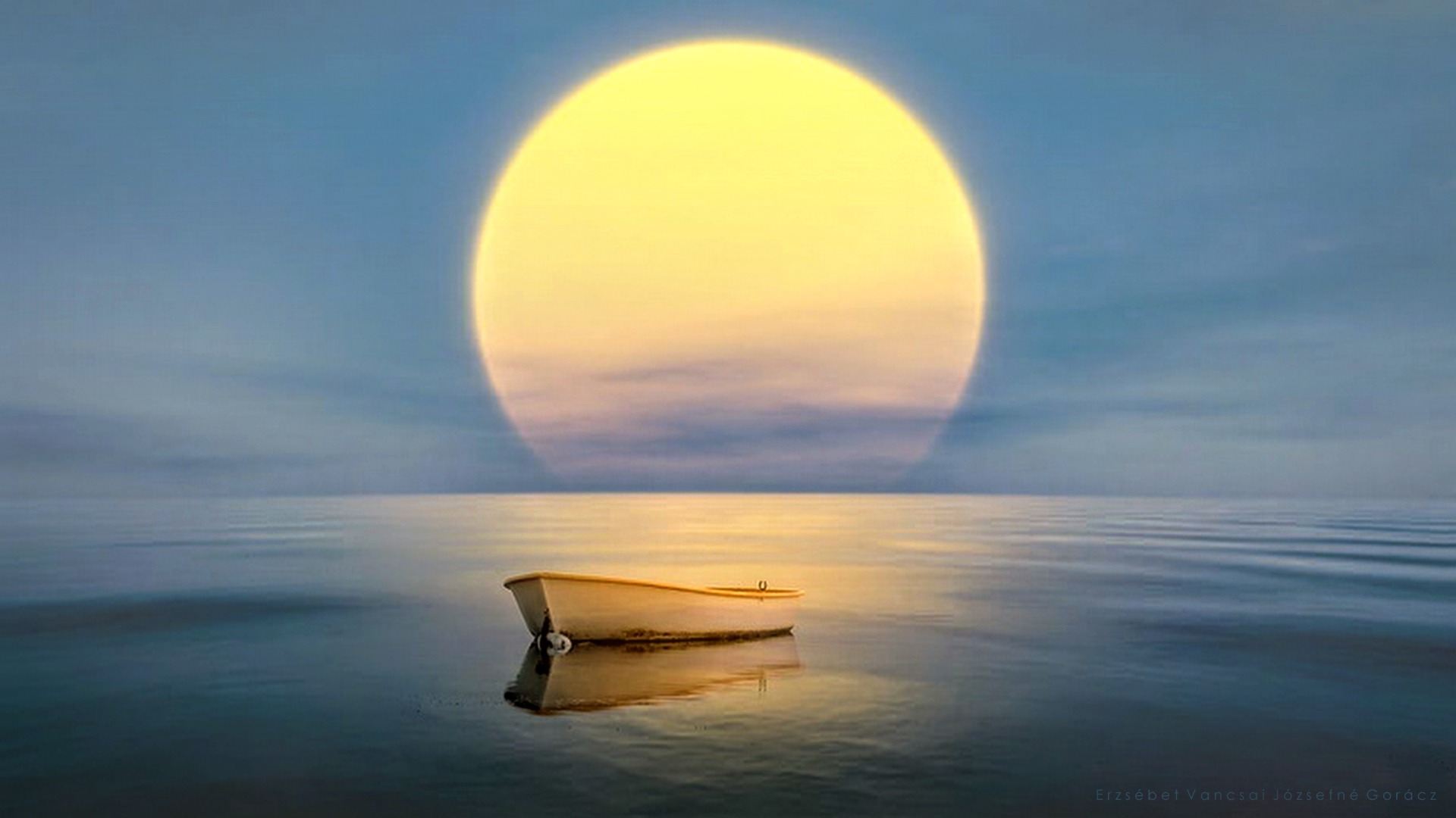 On the back of waves